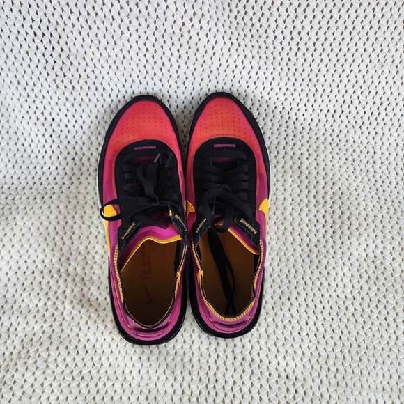 Nike Shoes - Nike Waffle One Women's Size 8 Active Fuchsia University Gold DC2533-600